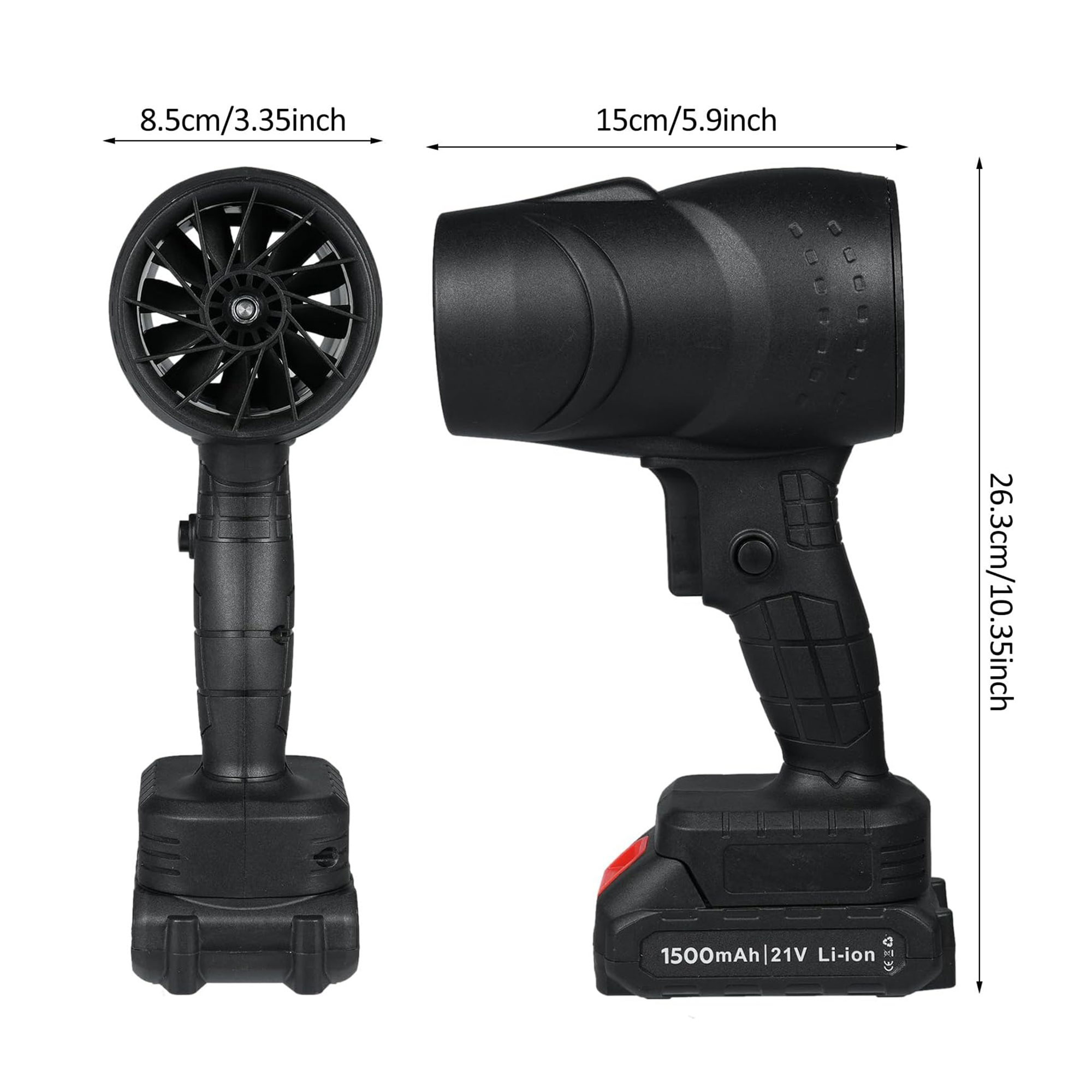 • منفاخ هواء  يعمل بالبطارية محمول بضمان عام