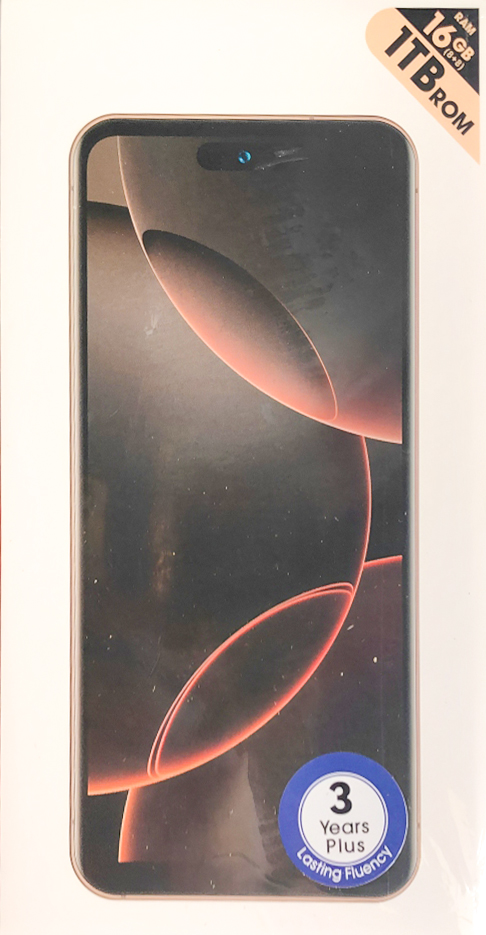 هاتف SU Max 16 شبيه الايفون 5G ضمان 6 شهور - أسود