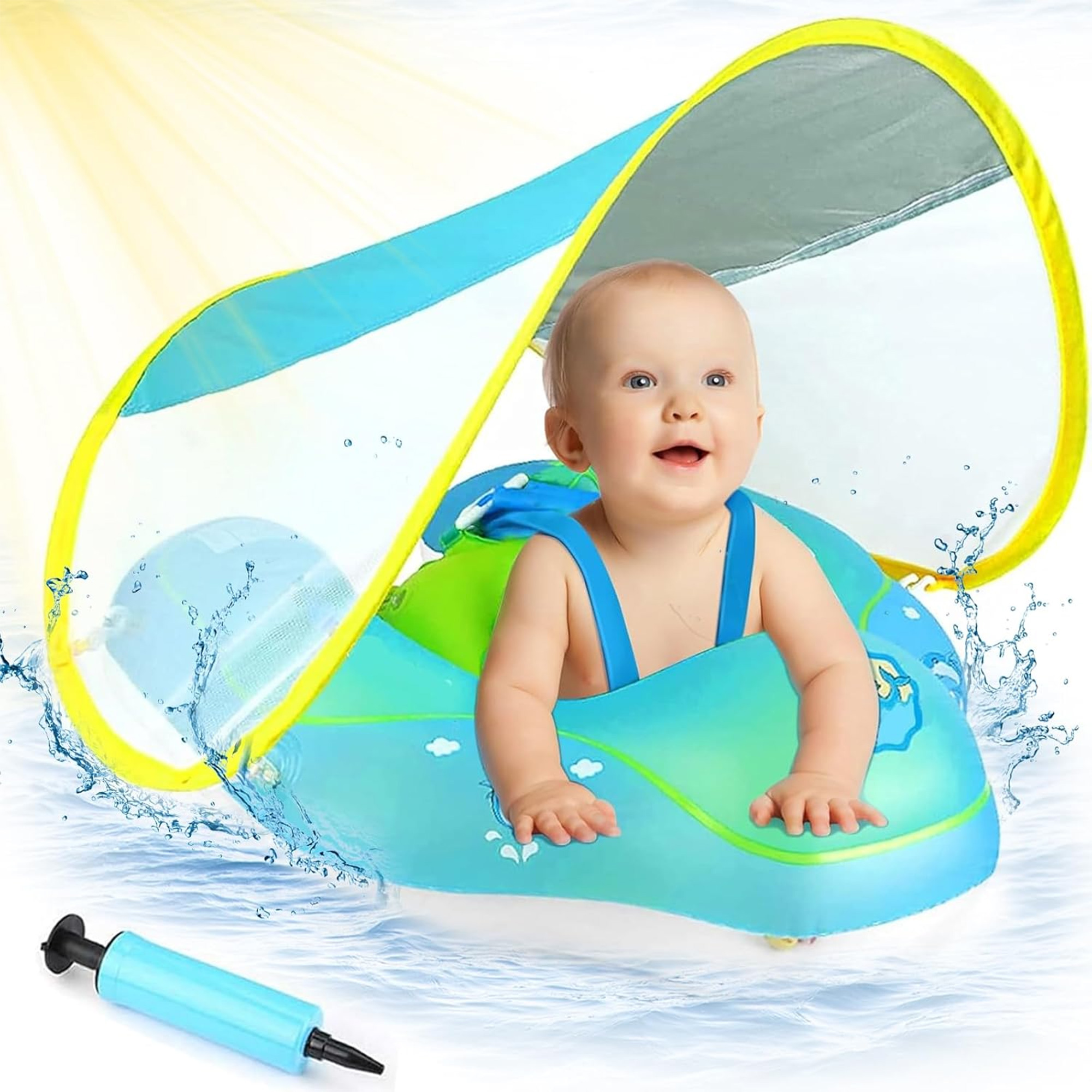 • عوامة اطفال بمظلة