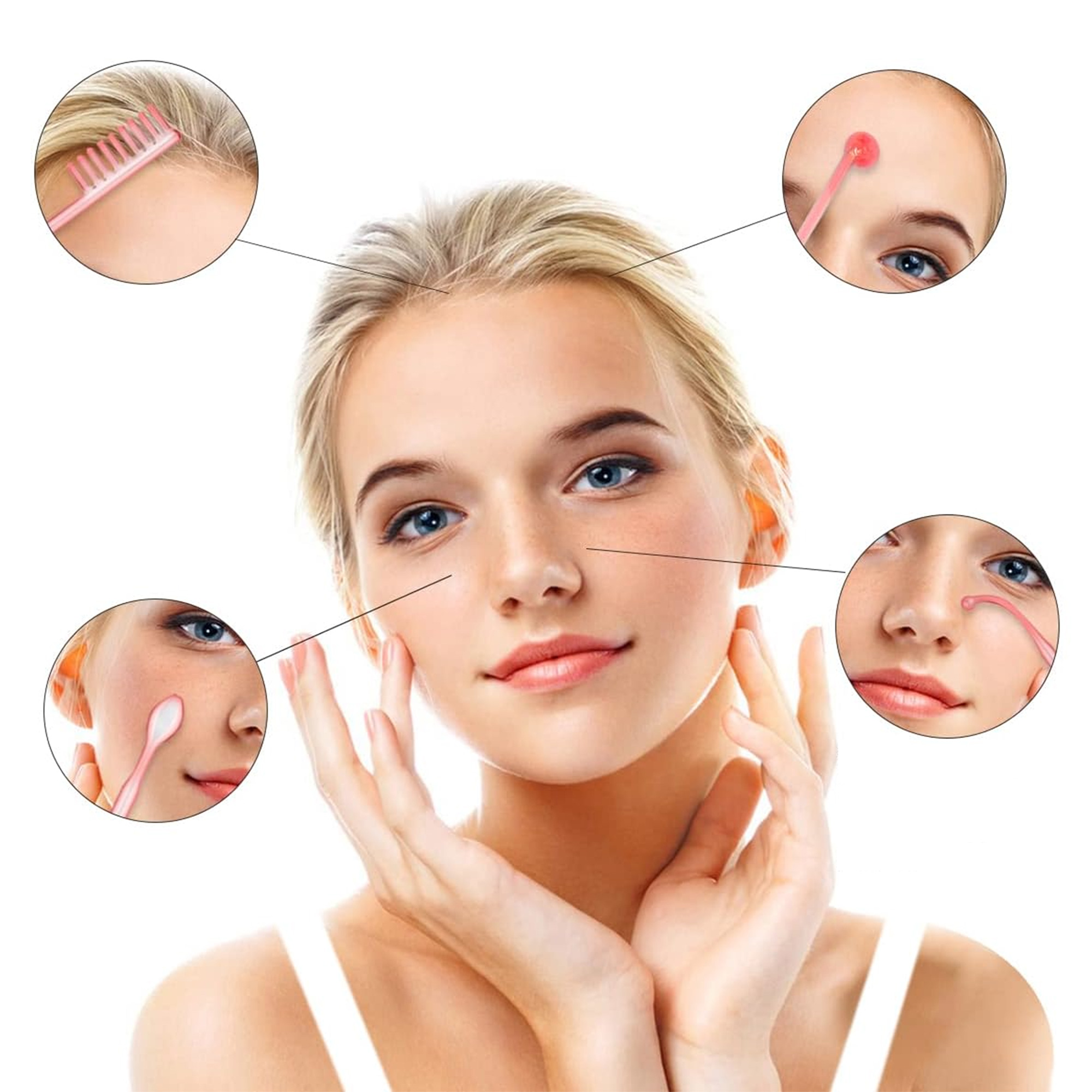 جهاز تجميل عالي التردد 5 في 1, لعلاج جميع عيوب البشرة والشعر