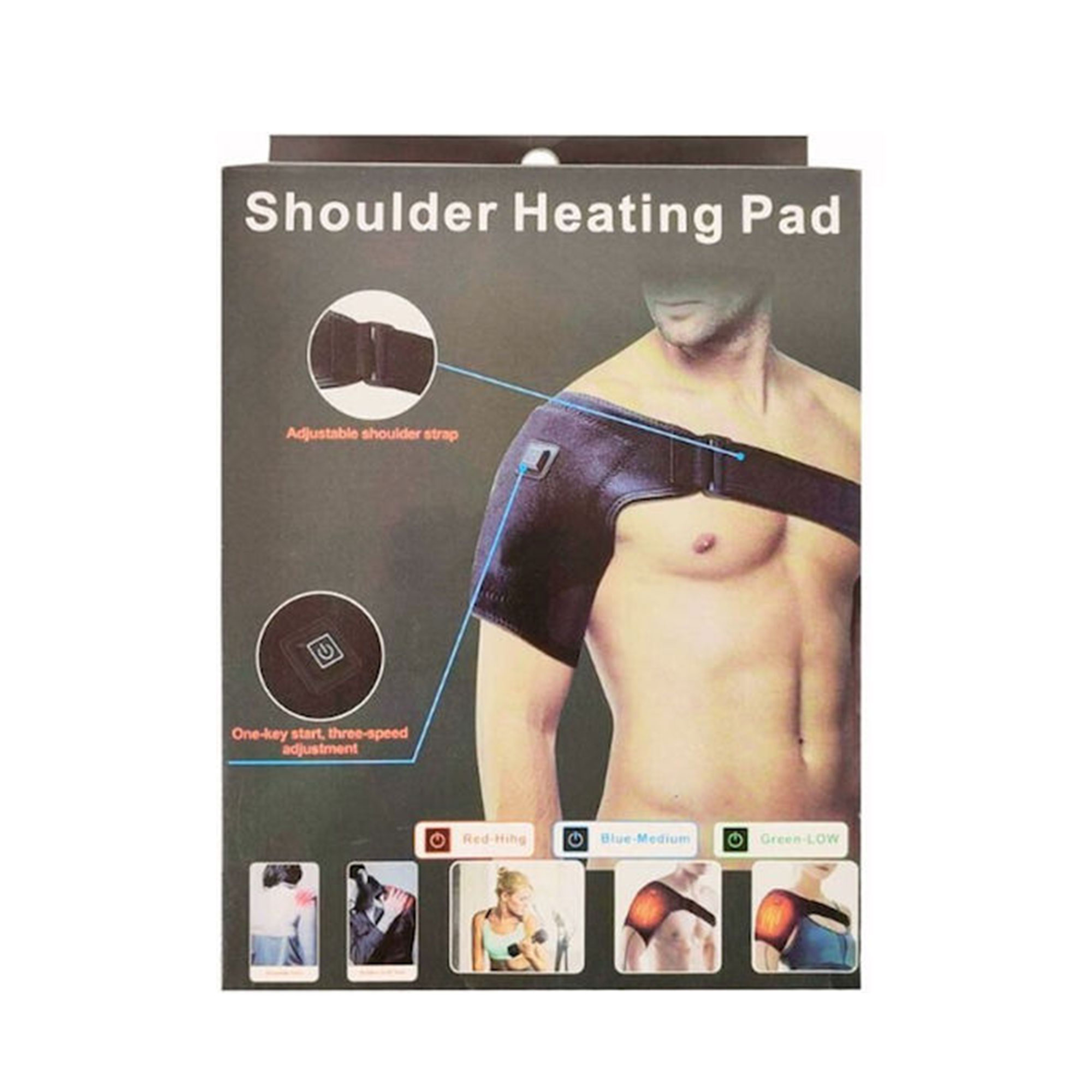 دعامة تدليك آلام الكتف بالحرارة