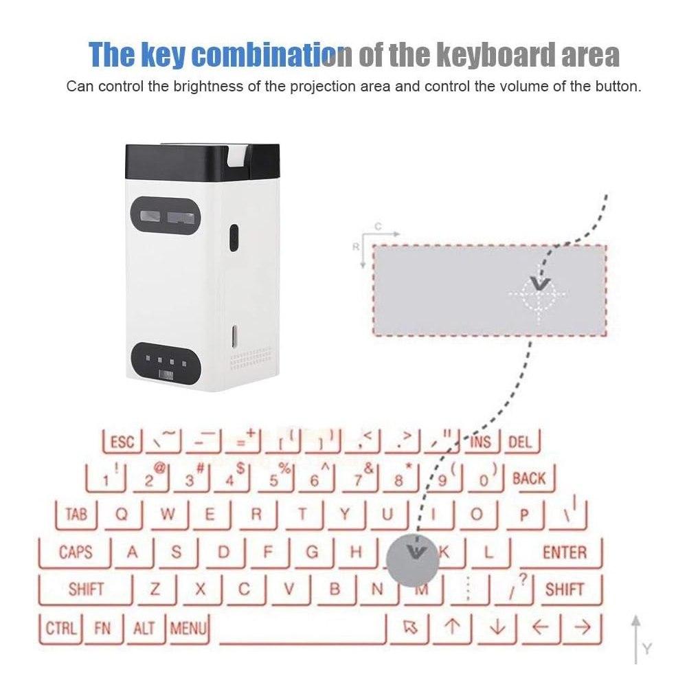 Virtual Keyboard KB630-M1 -  لوحة المفاتيح الافتراضية KB630-M1