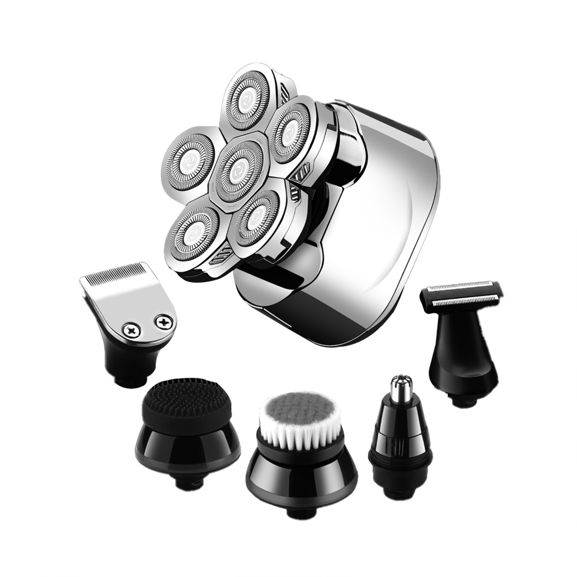 مجموعة العناية الرجالية الطبيعية ماكينة حلاقة + غسول سيكا + زيت روزمارى هدية