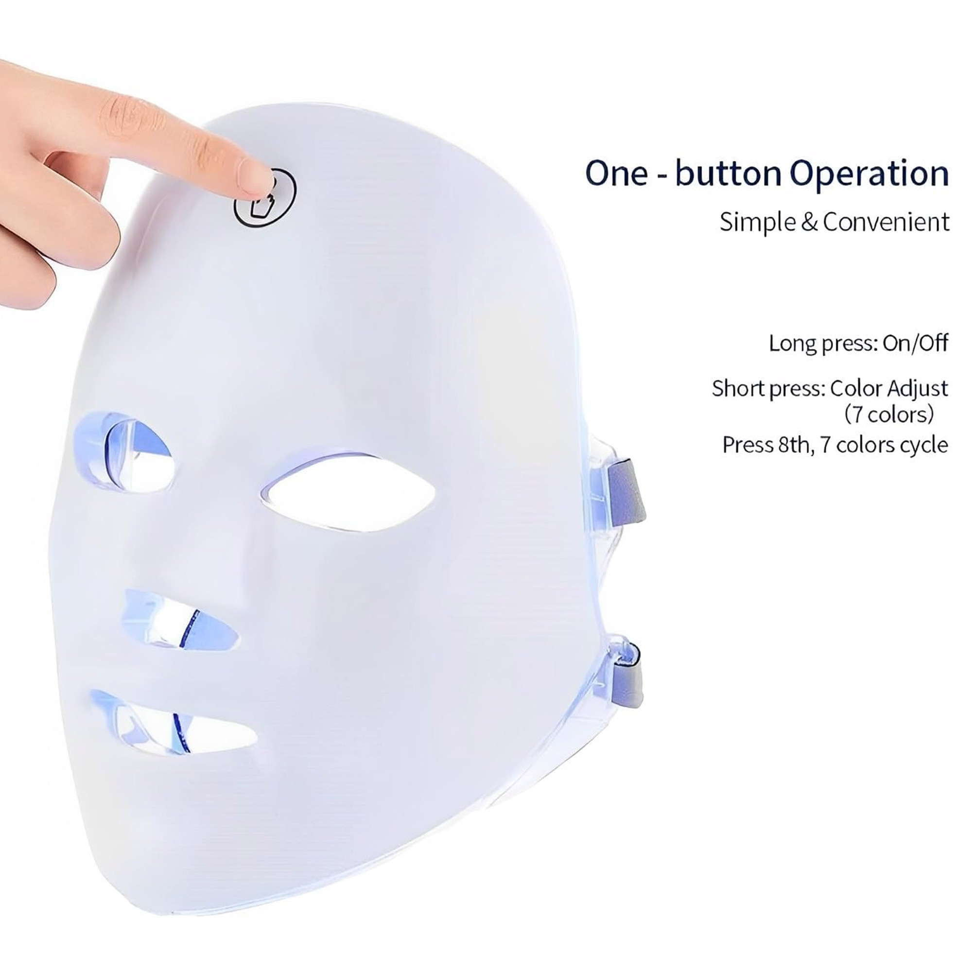 قناع علاج ضوئي بالليزر 4D, ضمان عام