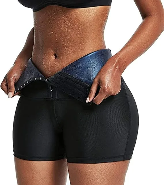 2 قطعة من شورت ساونا للنساء لشد الجسم