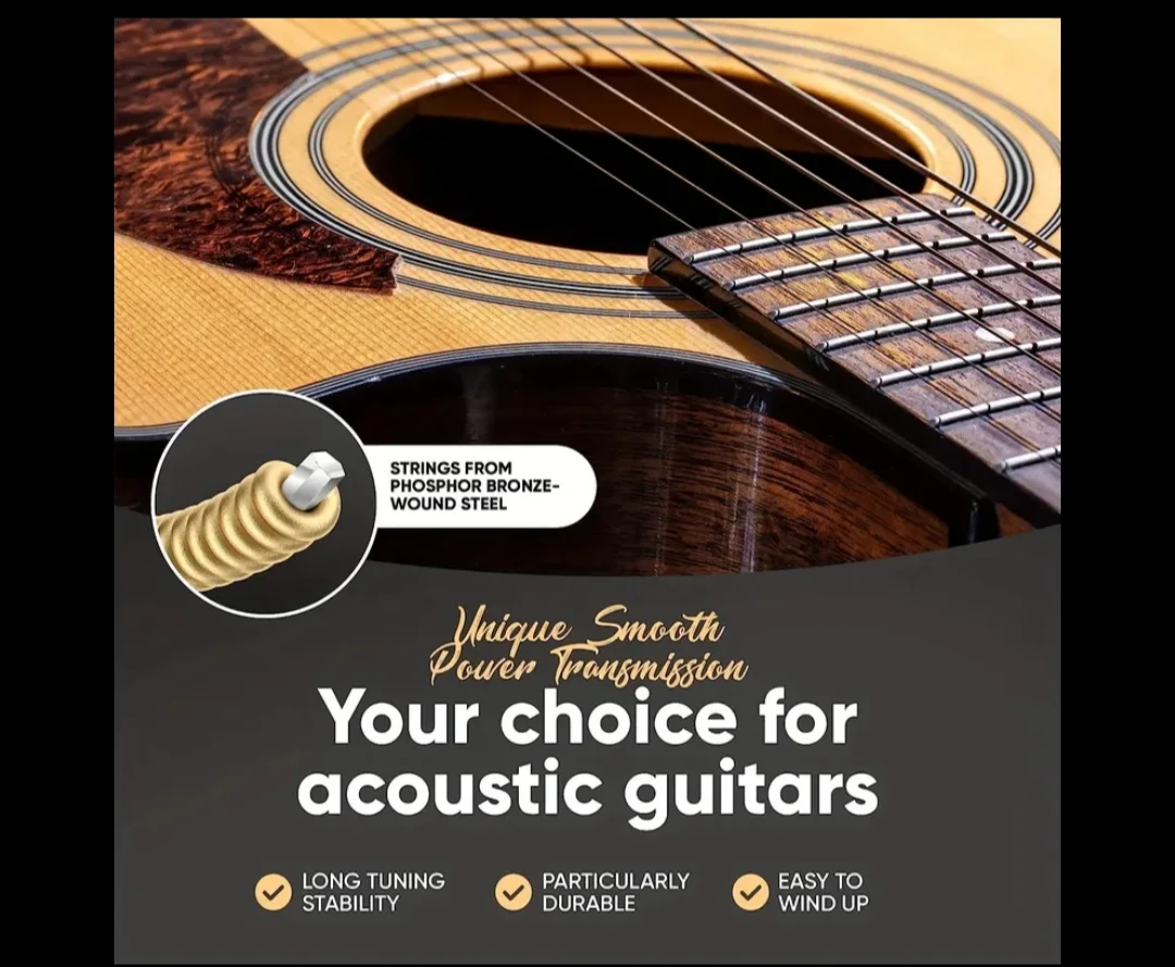 Les cordes de guitare