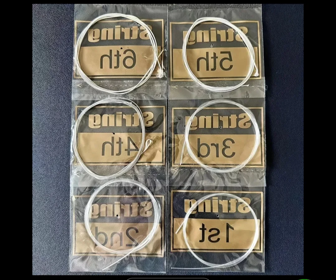 Les cordes de guitare