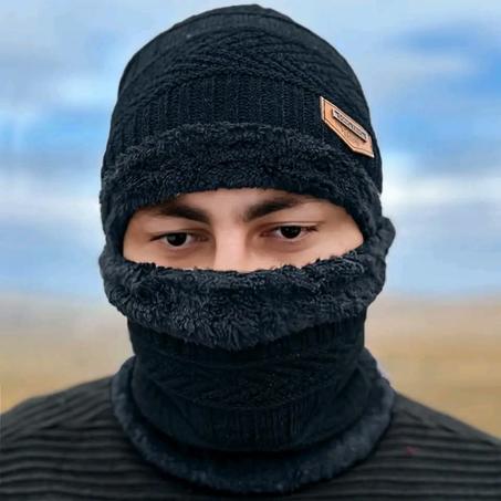 Pack: Cache-col + Bonnet fourrure