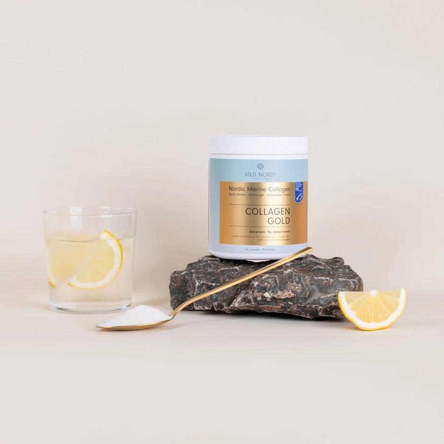 ✨ COLLAGEN GOLD – Effet tenseur immédiat pour une peau relâchée, améliore l’apparence jusqu’à 98% en 24h | Peau ferme + cheveux forts + ongles sains + soutien des articulations ✨