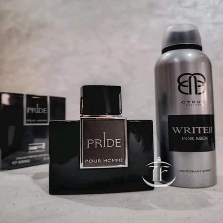 PRIDE POUR HOMME + DEODORANT WRITER SANS ALIMINUM + LIVRAISION GRATUITE