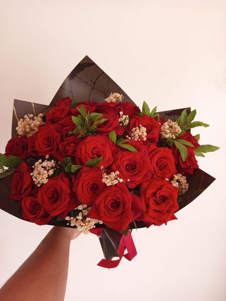 Bouquet rose rouge