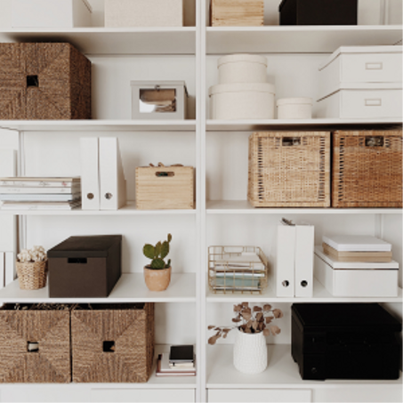 التخزين والتنظيم