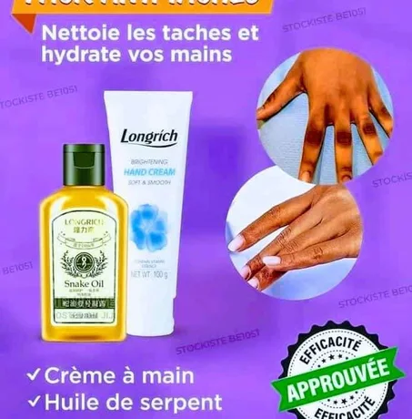 gamme pour une peau douce et les mains plus souple