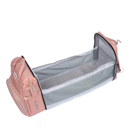 حقيبة حفاضات متعددة الوظائف قابلة للطي للأم والطفل