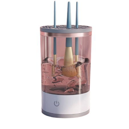 غسالة فراشي المكياج الكهربائية