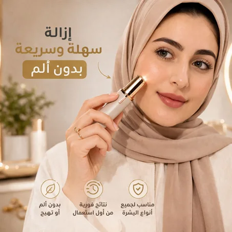 جهاز إزالة شعر الوجه