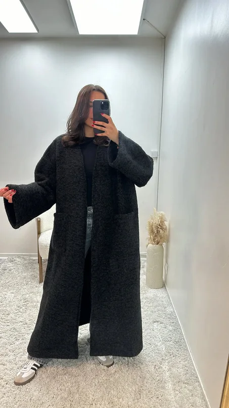 🧸 Manteau Cocoon Oversize