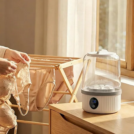 غسالة صغيرة محمولة قابلة لإعادة الشحن لاسلكية للاستخدام في السكن الجامعي والمنزل