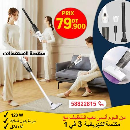 Aspirateur Multifonction 3en1 pour maison et voiture