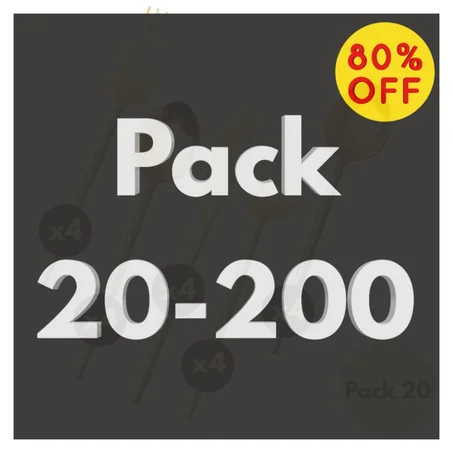 SET 20-200 (70% OFF)