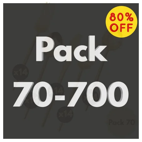 SET 70-700 (70% OFF)
