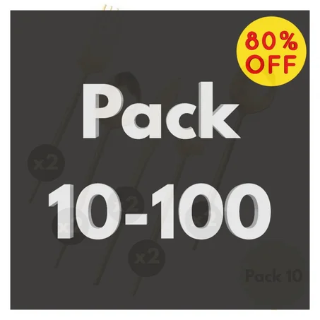 SET 10-100 (70% OFF)