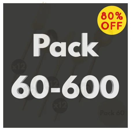 SET 60-600 (70% OFF)