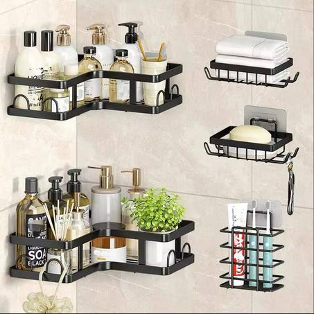 منظم الحمام 5 في 1