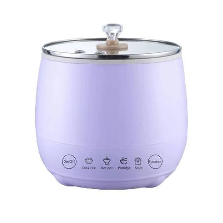 Mini cuiseur à riz électrique 1,8 L marmite électrique bouillie multifonction petit cuiseur à riz