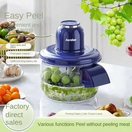 Machine à éplucher les pruneaux automatique pour la maison Petits appareils ménagers de cuisine Machine à éplucher les raisins