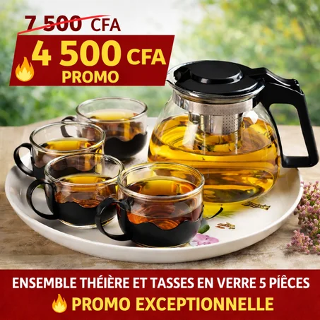 🚨☕ STOP ! Vous allez tomber amoureux de ce magnifique service à thé 😍