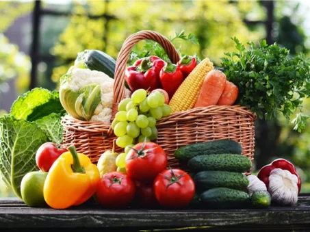 الخضر والفواكه