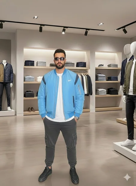 💥 عرض اليوم | Bomber Jacket شيبي بسعر مخفّض