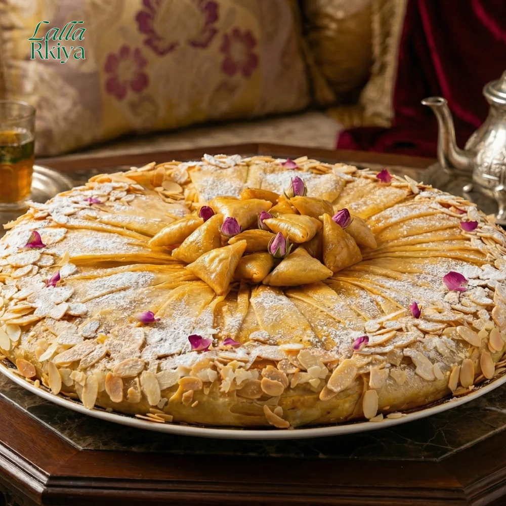 بسطيلة الدجاج واللوز الأصيلة | Pastilla Poulet & Amandes Prestige 🇲🇦