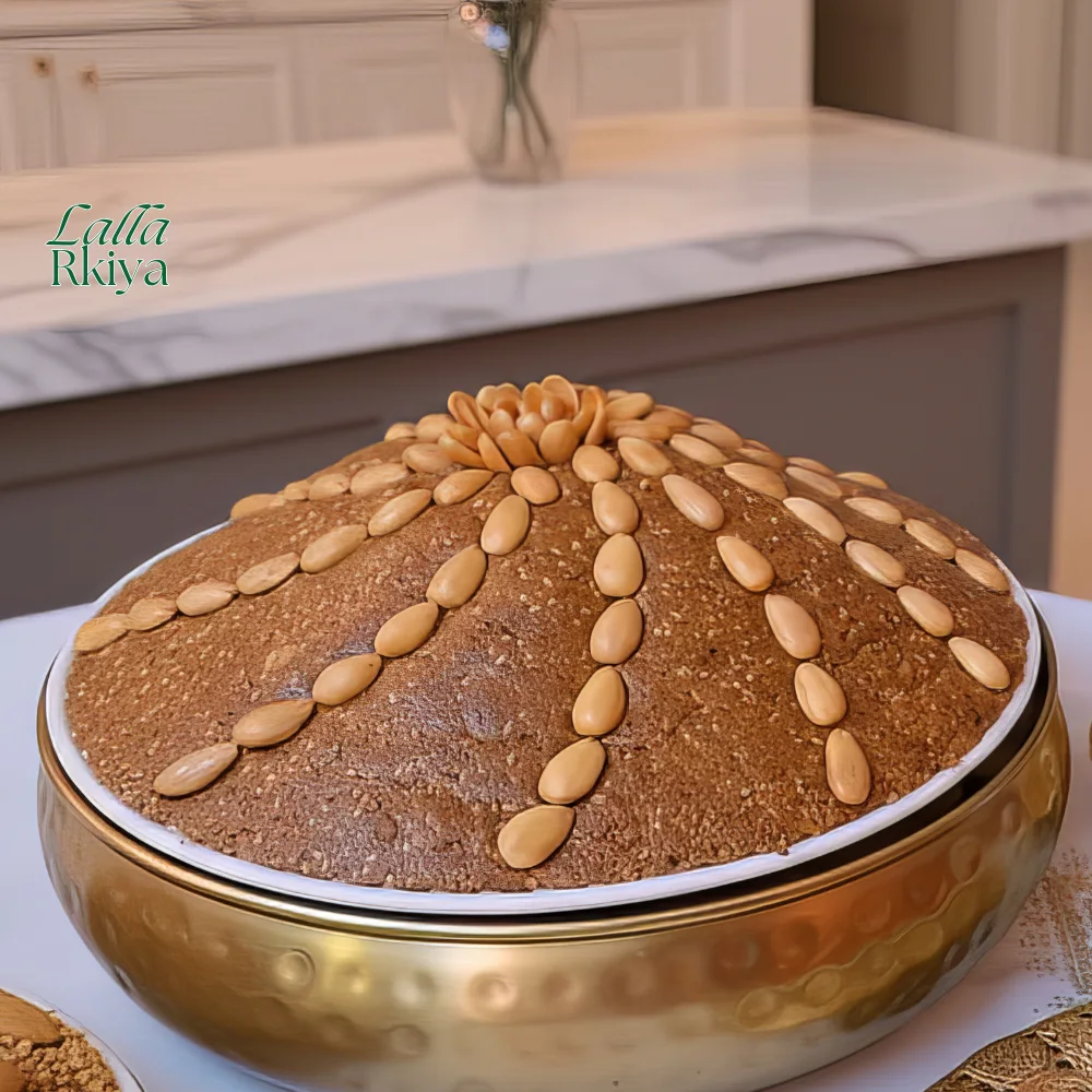 سفوف لالة رقية (سلو مخدوم باليد) | Sellou Marocain Authentique (Beldi & Praliné)