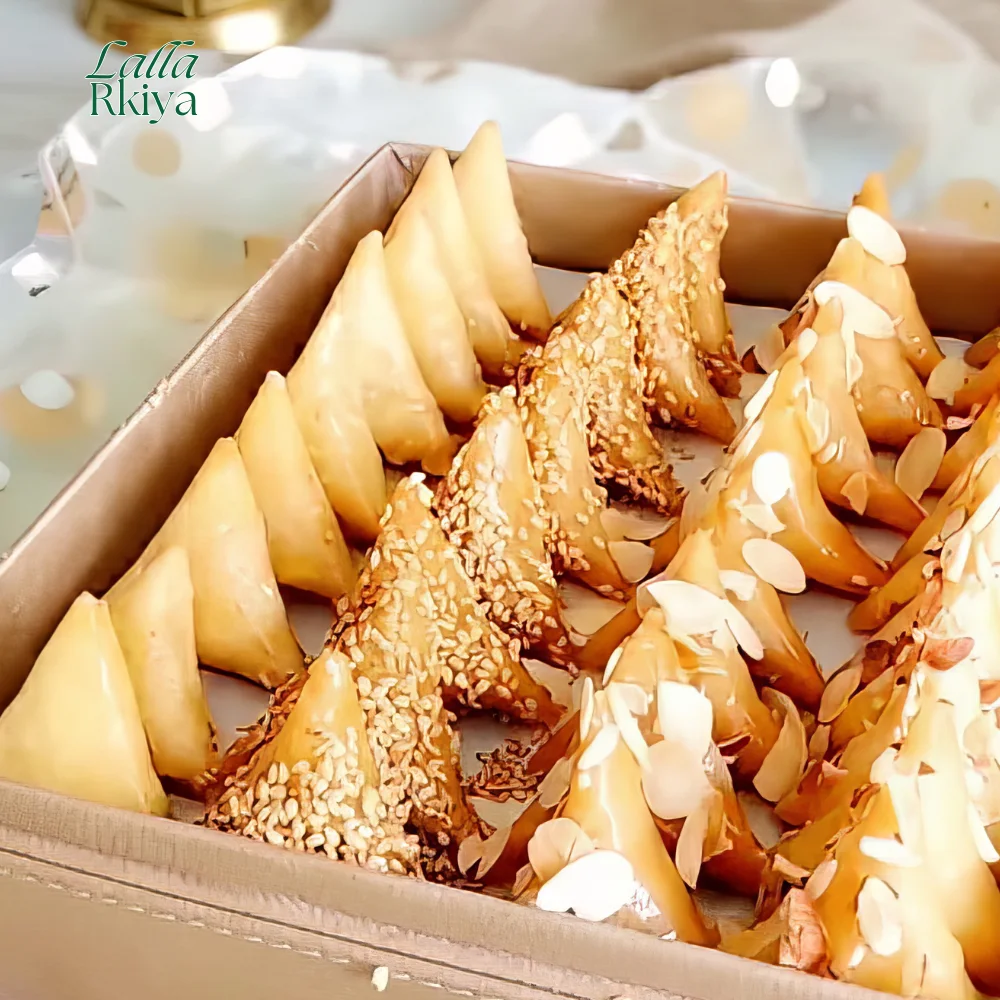 بريوات لالة رقية كاوكاو بريستيج | Briouates Cacahuètes (Praliné & Miel)