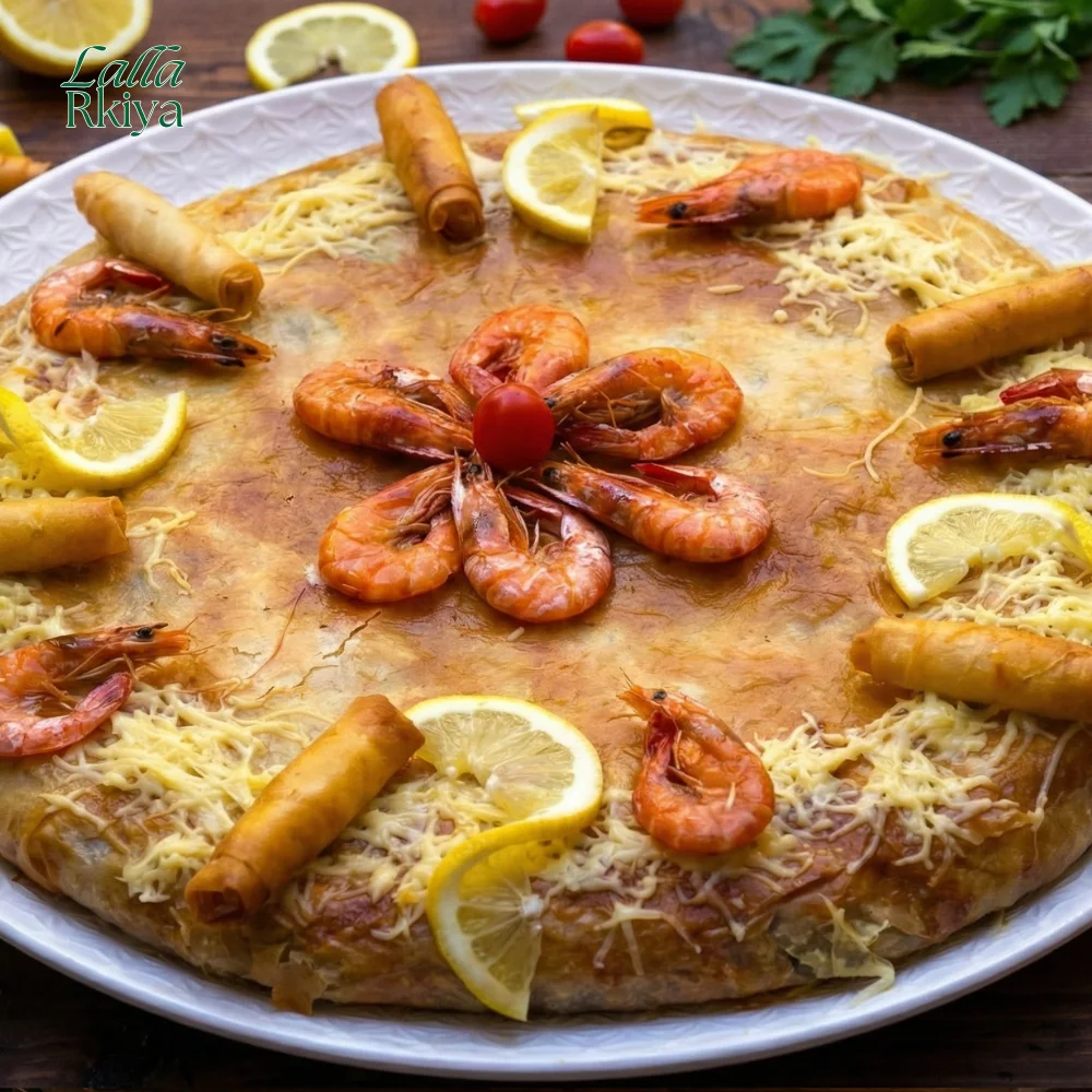 بسطيلة فواكه البحر الملكية | Pastilla aux Fruits de Mer Prestige