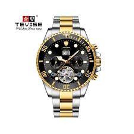 TEVISE T823F luxe hommes montre d'affaires en acier inoxydable montre mécanique automatique lumineux montre-bracelet étanche meilleurs cadeaux