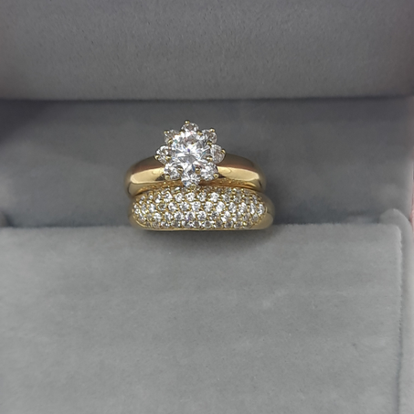 bague de mariage en or 18 carats