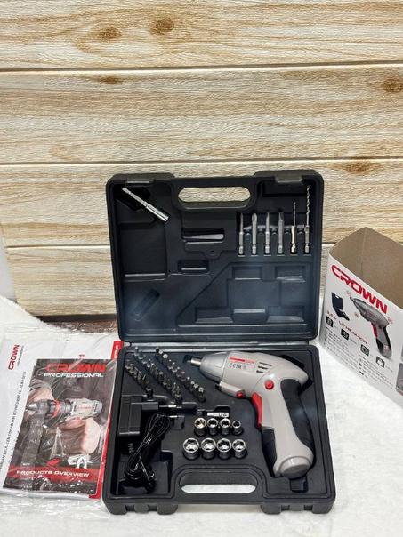 Visseuse sans-fil a batterie 3.6v pliable CROWN