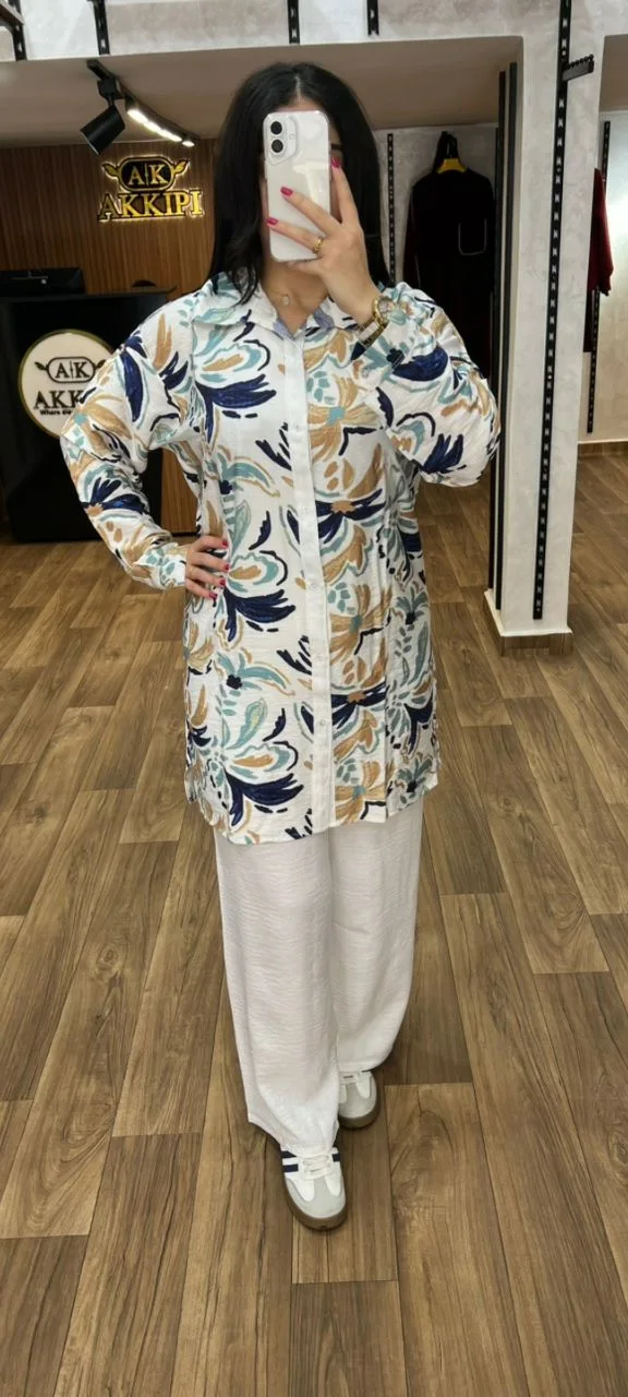 ✨ طقم نسائي أنيق ومريح لكل يوم ✨