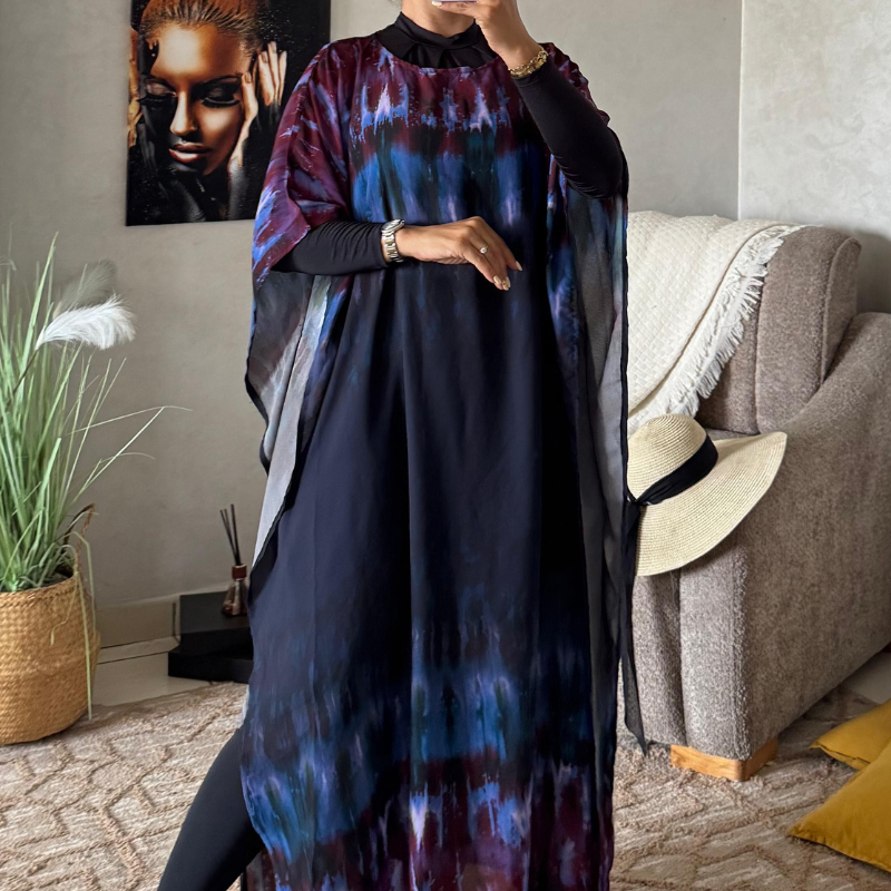 🌊 Burkini 5 pièces ستايـل عبايـة 👗