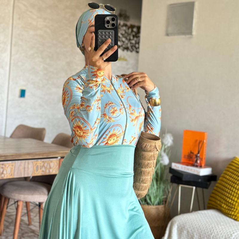 🌊 Burkini 4 Pièces - Été 2025 🌊