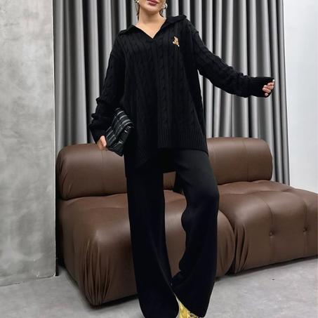 Ensemble en maille douce 2 pc