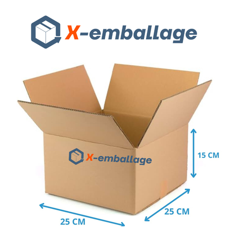 Carton 25x25x15 simple