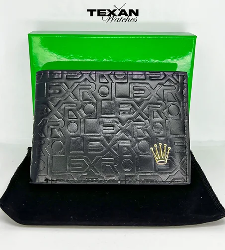 Rolex Embossed Wallet