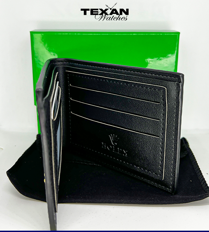 Rolex Embossed Wallet
