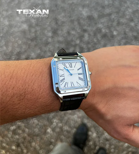 Cartier Santos Cuir
