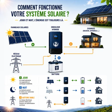 Comment fonctionne votre système solaire ?