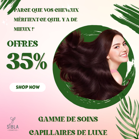 Offres de produits capillaires